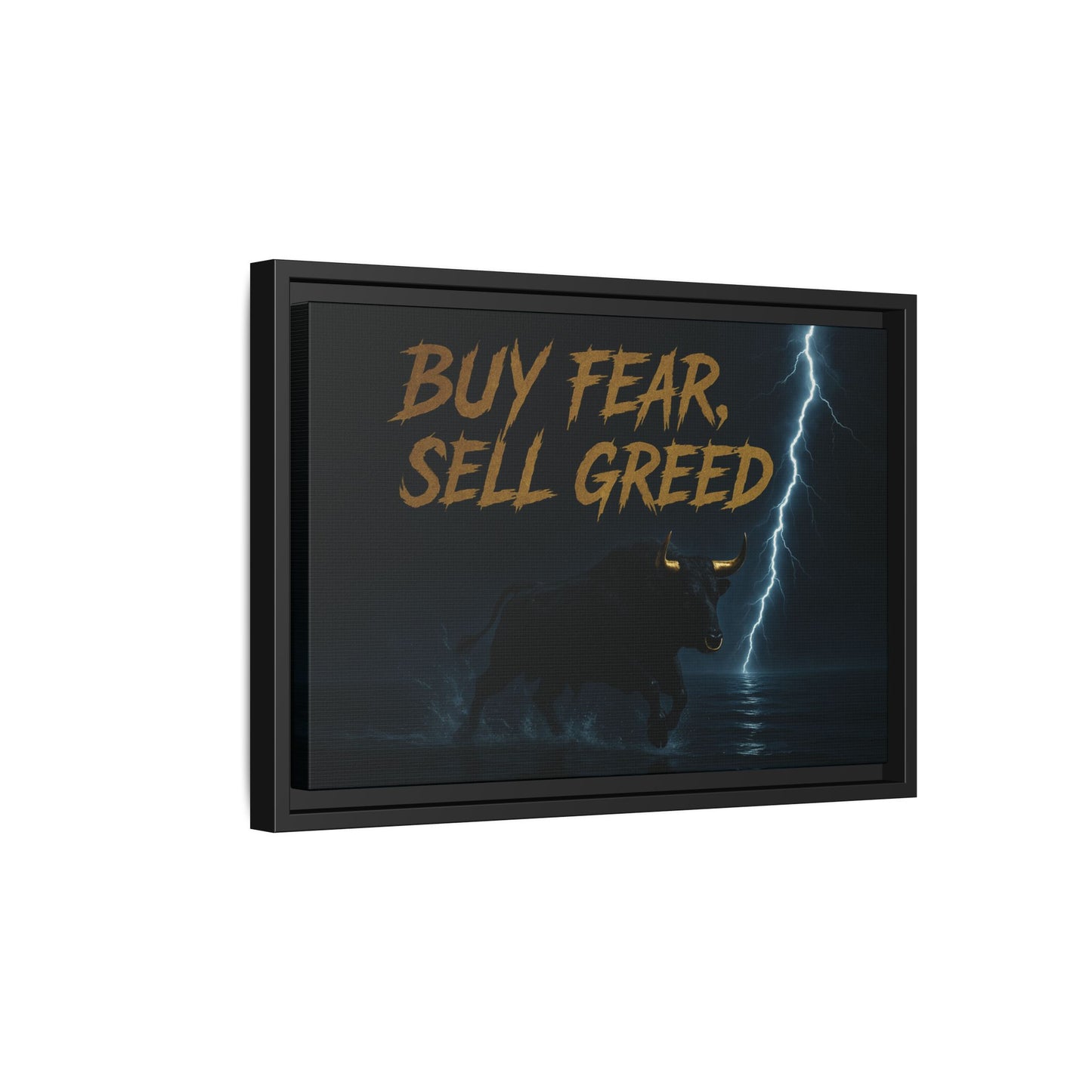 Buy Fear, Sell Greed Wall Art