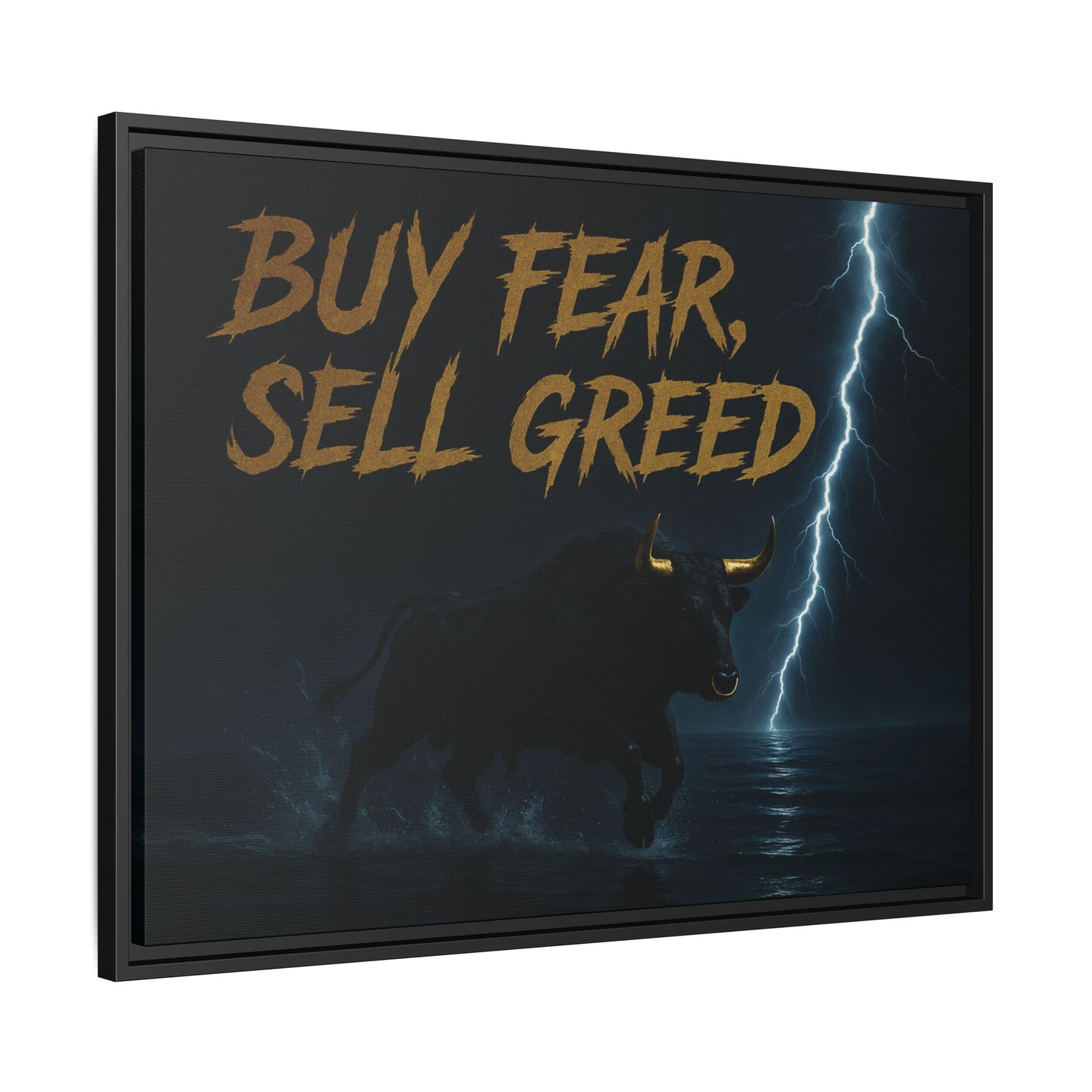 Buy Fear, Sell Greed Wall Art