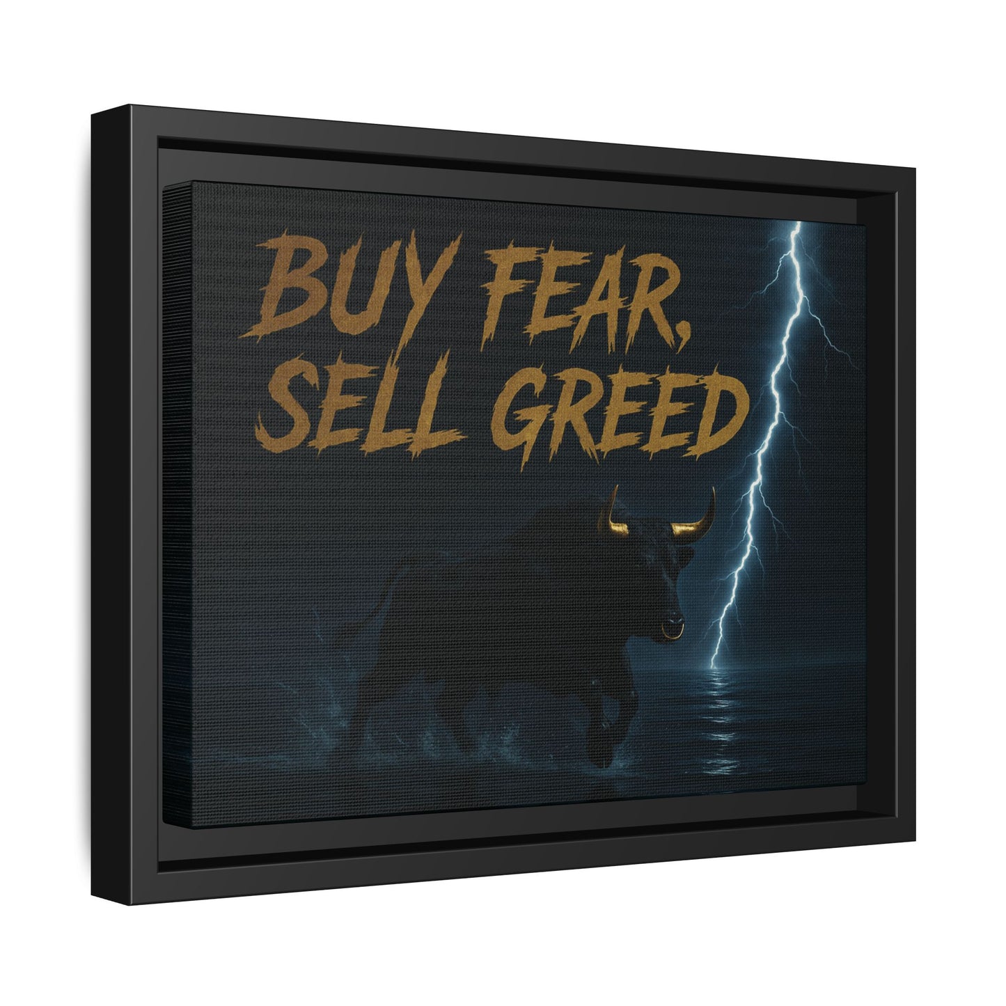 Buy Fear, Sell Greed Wall Art