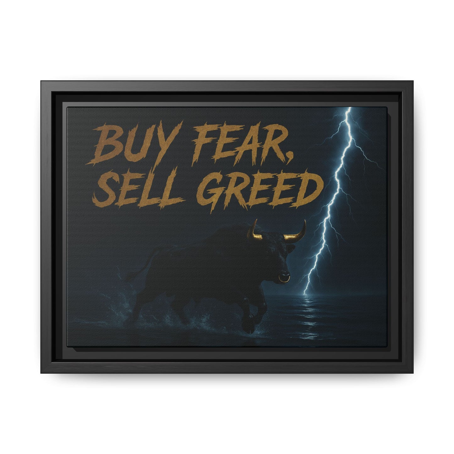 Buy Fear, Sell Greed Wall Art