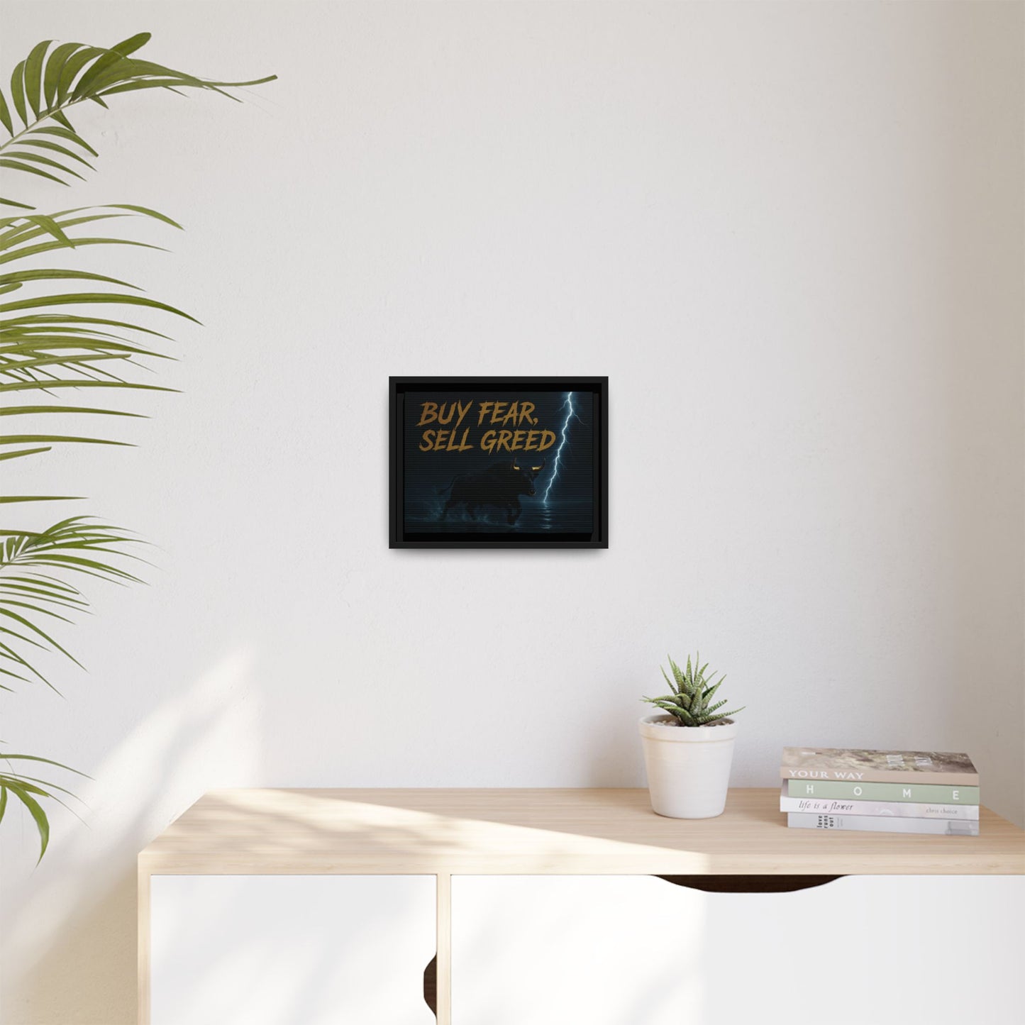 Buy Fear, Sell Greed Wall Art