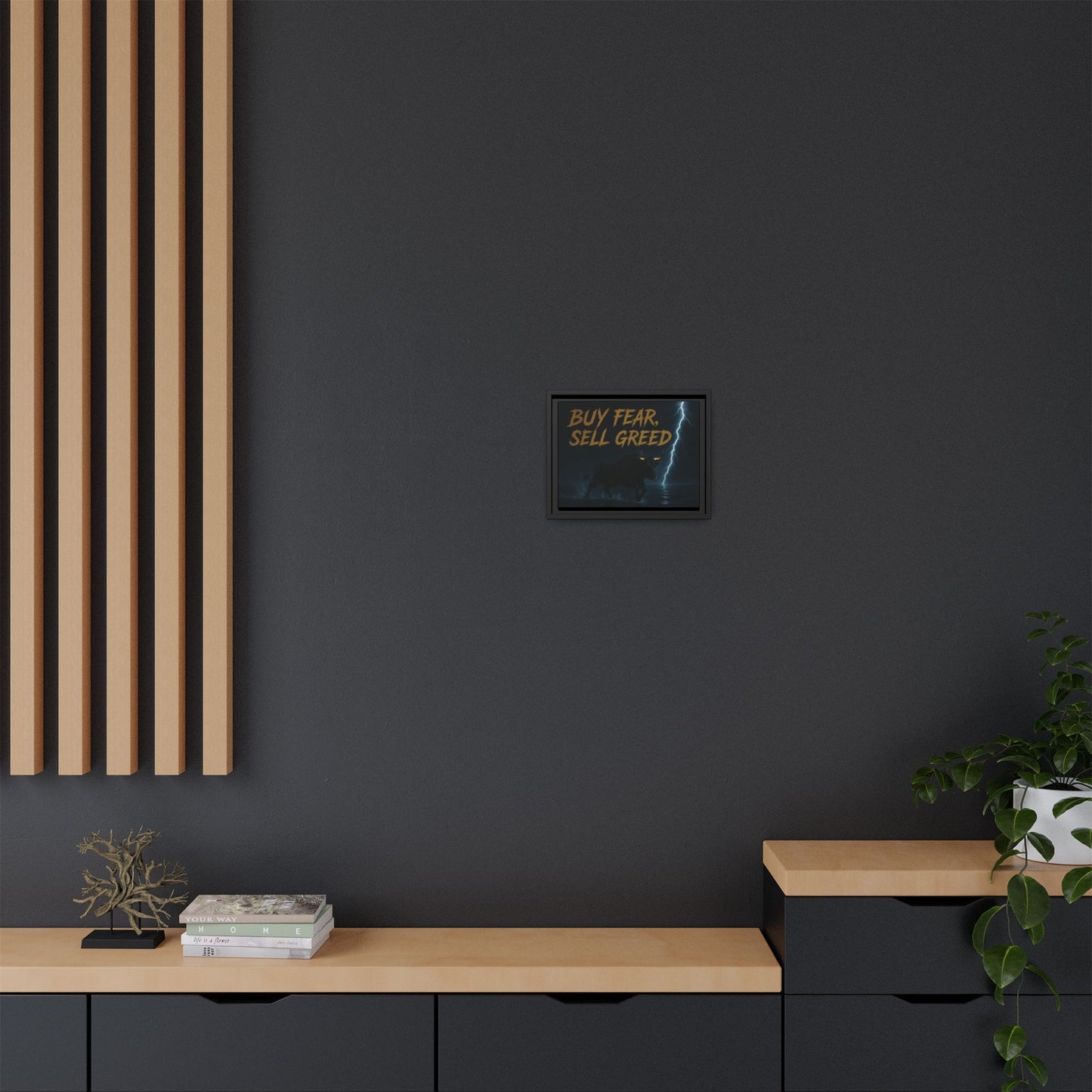 Buy Fear, Sell Greed Wall Art