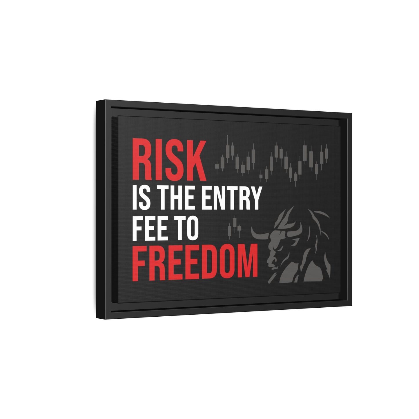 Risk is Freedom Wall Art